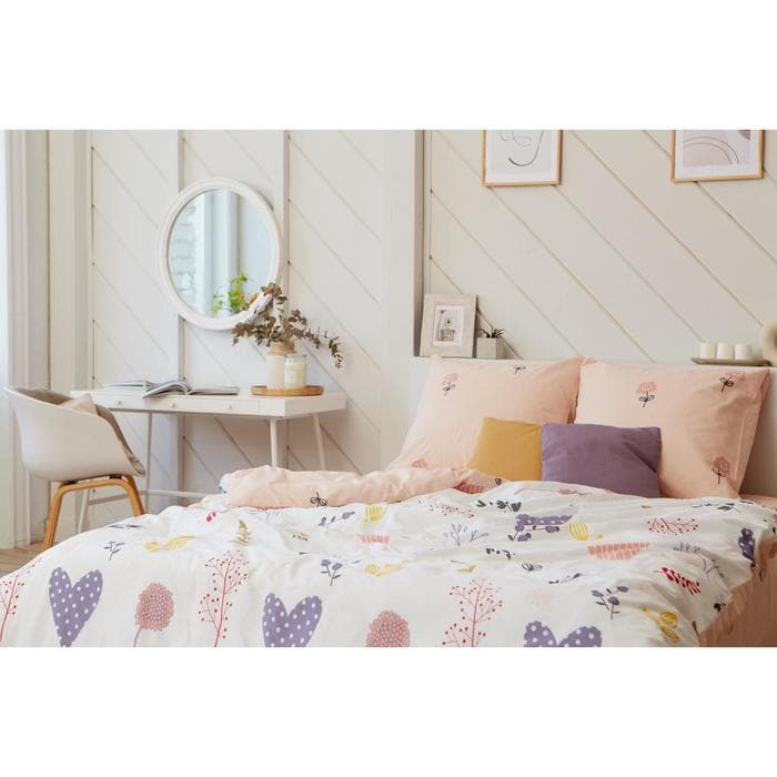 Постельное бельё дуэт «Этель» Flower garden, бязь
