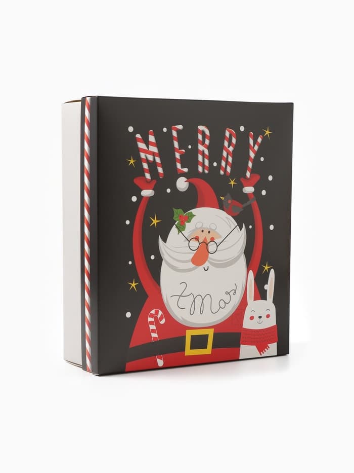 Набор подарочный новогодний «Этель» Merry x-mas, 8 предметов, полотенце, повязка на голову