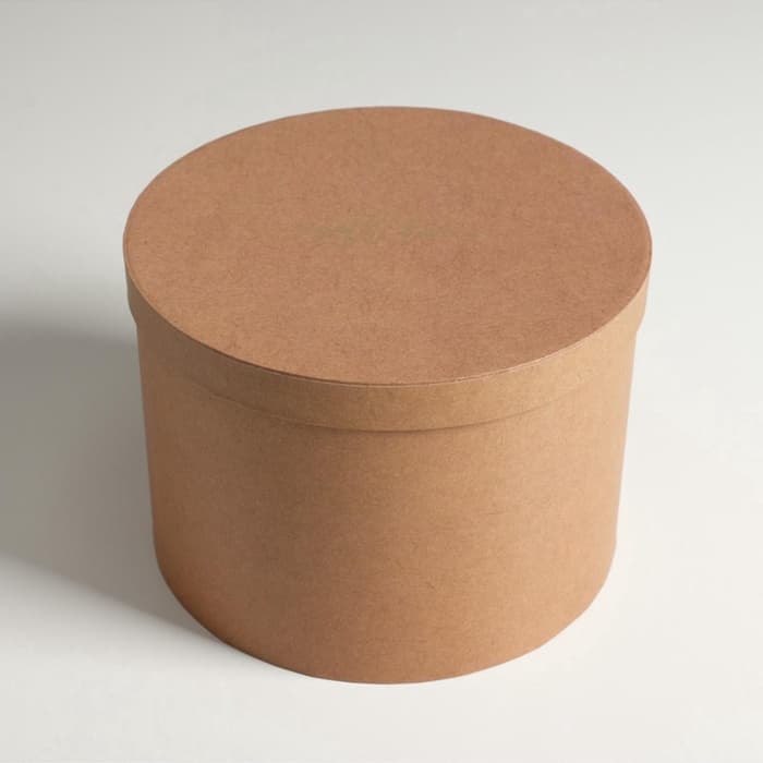 Набор коробок для цветов 3 в 1, упаковка подарочная, «Крафт», 18×18×13 см - 25×25×15 см