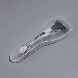 Футляр для бритвы 16.6×5.2×3 см, прозрачный