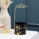 Конфетница «Марбл. Зонтик», 220 мл, 9×20 см, керамика