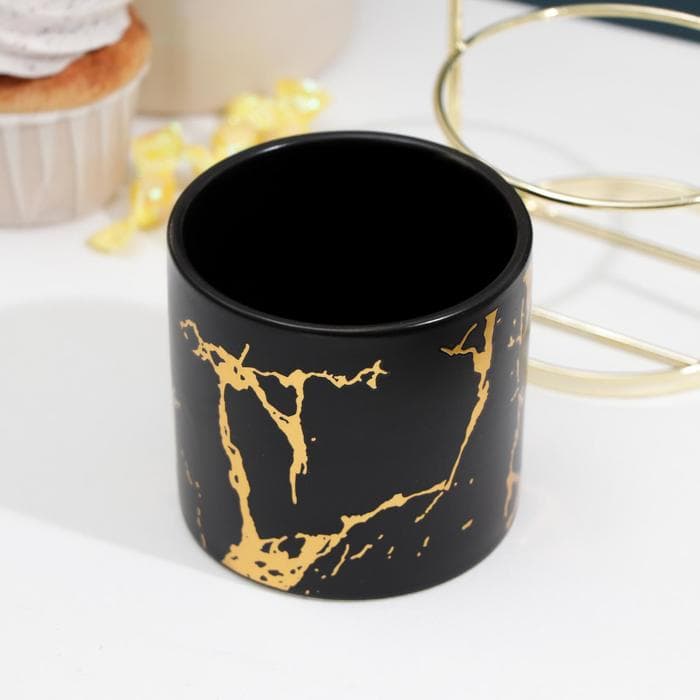 Конфетница «Марбл. Зонтик», 220 мл, 9×20 см, керамика