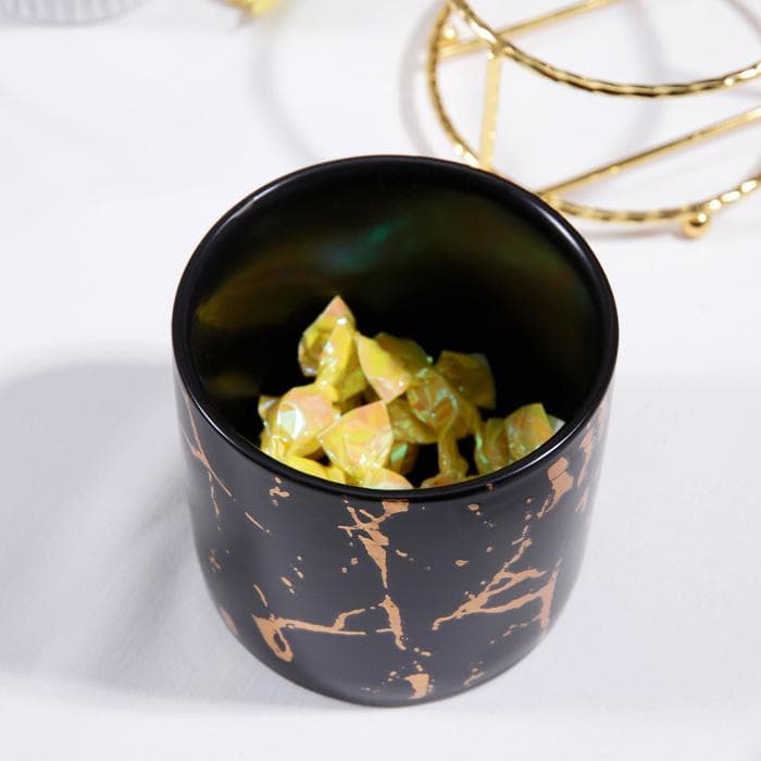 Конфетница «Марбл. Зонтик», 220 мл, 9×20 см, керамика