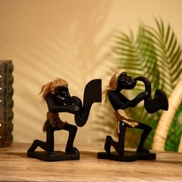 Сувенир из дерева «Абориген музыкант», 15×8×19 см