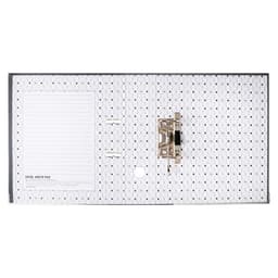 Папка-регистратор А4, 75 мм, ПВХ, металлическая окантовка, карман на корешок, собранная, серая, МИКС