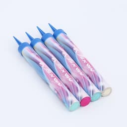 Свечи фонтаны в торт «Цветные искры», 4 шт., 10 см, горение 30 сек.