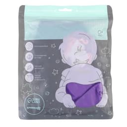 Многоразовый подгузник Крошка Я «Верю в единорогов», 3-15 кг, фиолетовый