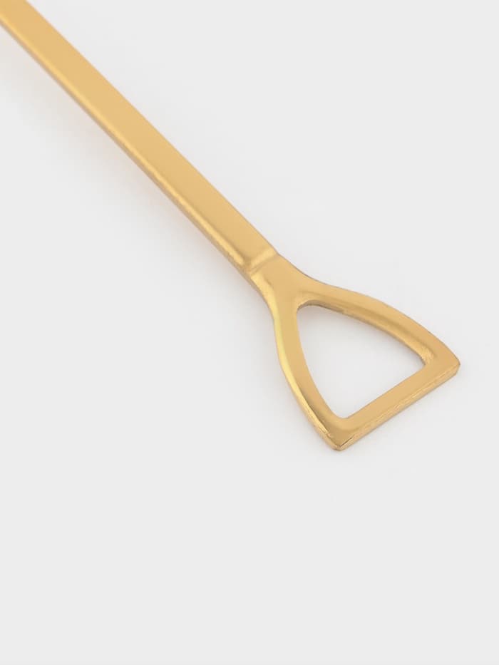 Вилка десертная Magistro «Грабли», длина 12 см, нержавеющая сталь, золотистая