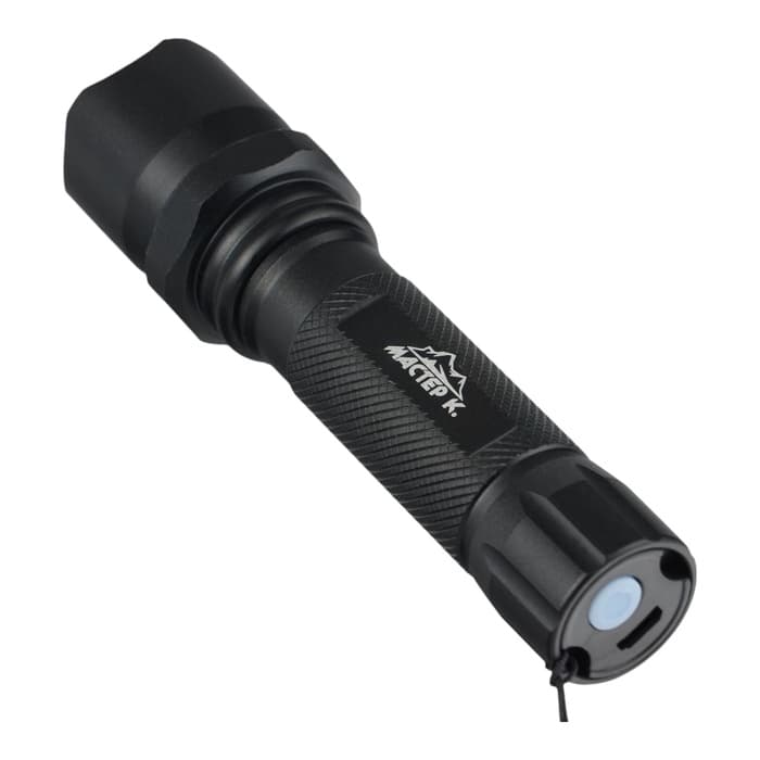 Фонарь ручной аккумуляторный «Мастер К», 1200 мАч, 3 режима, USB, 12×3 см