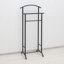 Вешалка костюмная «Стиль», 47×34.8×108 см, чёрная