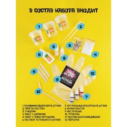 Набор для создания слаймов «Фрут микс»