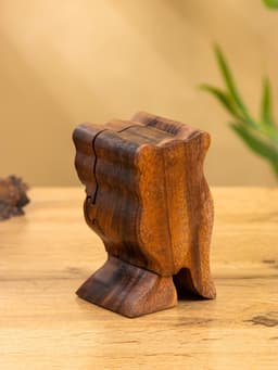 Шкатулка с секретом «Сова», 12×7×6.5 см