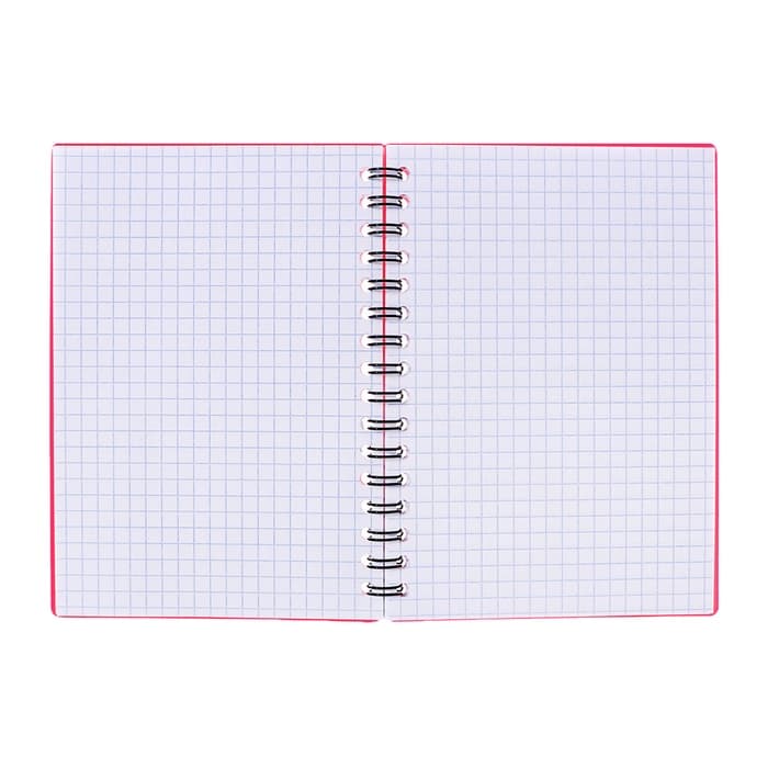 Тетрадь на спирали ErichKrause. Classic А6, 60 листов, в клетку, пластиковая обложка, блок офсет, МИКС