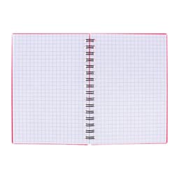 Тетрадь на спирали ErichKrause. Classic А6, 60 листов, в клетку, пластиковая обложка, блок офсет, МИКС