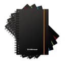 Тетрадь на спирали ErichKrause. Accent А6, 80 листов, в клетку, пластиковая обложка, на резинке, блок офсет, МИКС