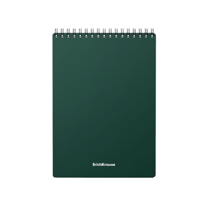 Блокнот А5, 60 листов в клетку, на гребне ErichKrause Classic, пластиковая обложка, блок офсет