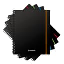 Тетрадь на спирали ErichKrause. Accent А5, 80 листов, в клетку, пластиковая обложка, на резинке, блок офсет, МИКС