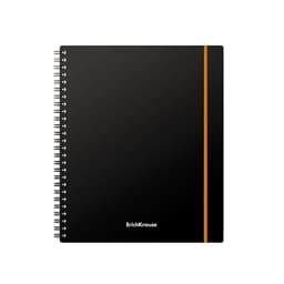 Тетрадь на спирали ErichKrause. Accent А5, 80 листов, в клетку, пластиковая обложка, на резинке, блок офсет, МИКС