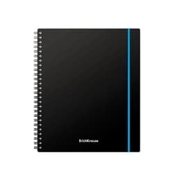 Тетрадь на спирали ErichKrause. Accent А5, 80 листов, в клетку, пластиковая обложка, на резинке, блок офсет, МИКС