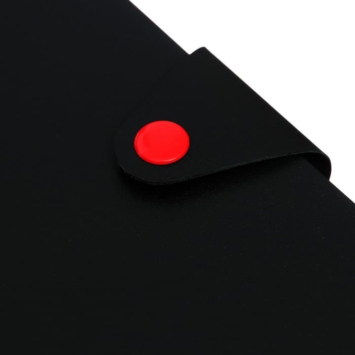 Тетрадь на кольцах ErichKrause. Accent А5, 80 листов, в клетку, пластиковая обложка, на кнопке, блок офсет, 100% белизна, МИКС