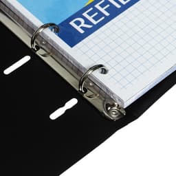 Тетрадь на кольцах ErichKrause. Accent А5, 80 листов, в клетку, пластиковая обложка, на кнопке, блок офсет, 100% белизна, МИКС