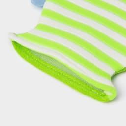 Мочалка варежка детская Доляна «Рыбка», для купания, 21 см, МИКС