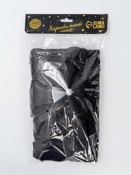 Карнавальный костюм «Ведьмочка», ободок ведьмы, накидка паутина