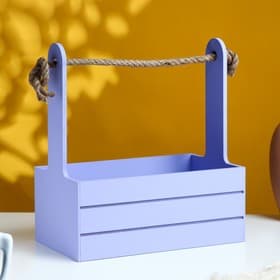 Подарочный ящик «Аром», 25.5×15×30 см, деревянный, сиреневый