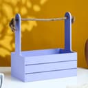 Подарочный ящик «Аром», 25.5×15×30 см, деревянный, сиреневый