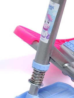 Снегокат «Тимка спорт 1+» с единорогом, голубой, розовый, ТС1-М/ЕР Nika Kids