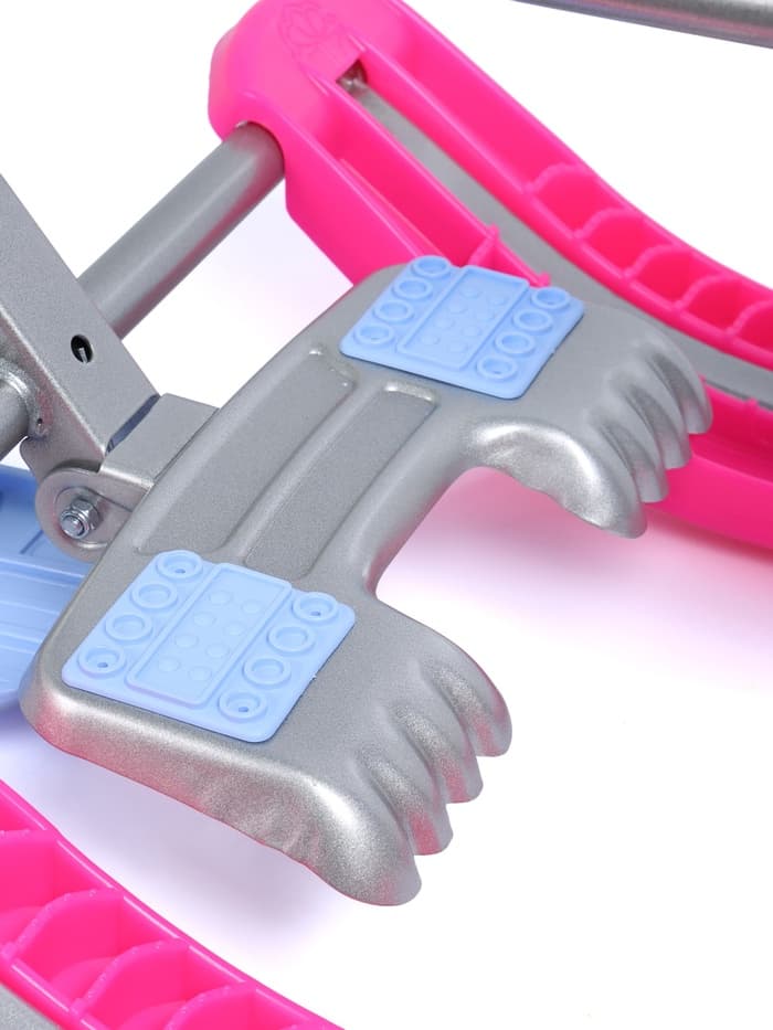 Снегокат «Тимка спорт 1+» с единорогом, голубой, розовый, ТС1-М/ЕР Nika Kids