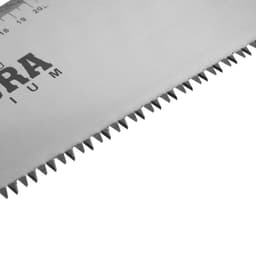 Ножовка по дереву ТУНДРА, 2К рукоятка, 3D заточка, каленый зуб, 7-8 TPI, 500 мм