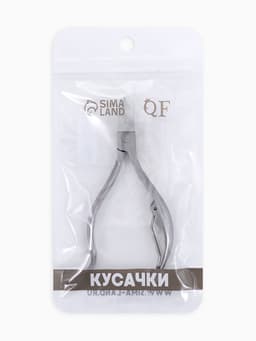 Кусачки педикюрные, с колпачком, изогнутая ручка, изогнутое лезвие, 11 см, длина лезвия-15 мм
