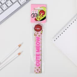 Закладки фигурные, картонные 5 шт. «Авокадо»