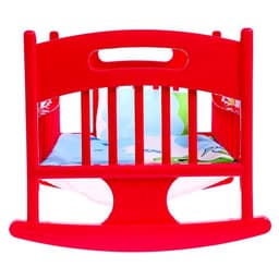 Кроватка для кукол с постелькой, МИКС