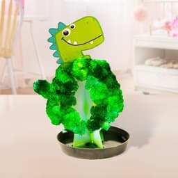 Выращивание кристалла «Весёлые. Динозавр», набор для опытов