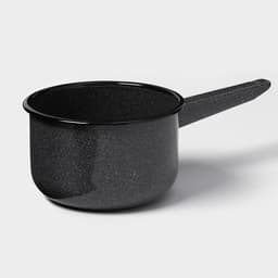 Ковш эмалированный цилиндрический, 1.5 л, МИКС