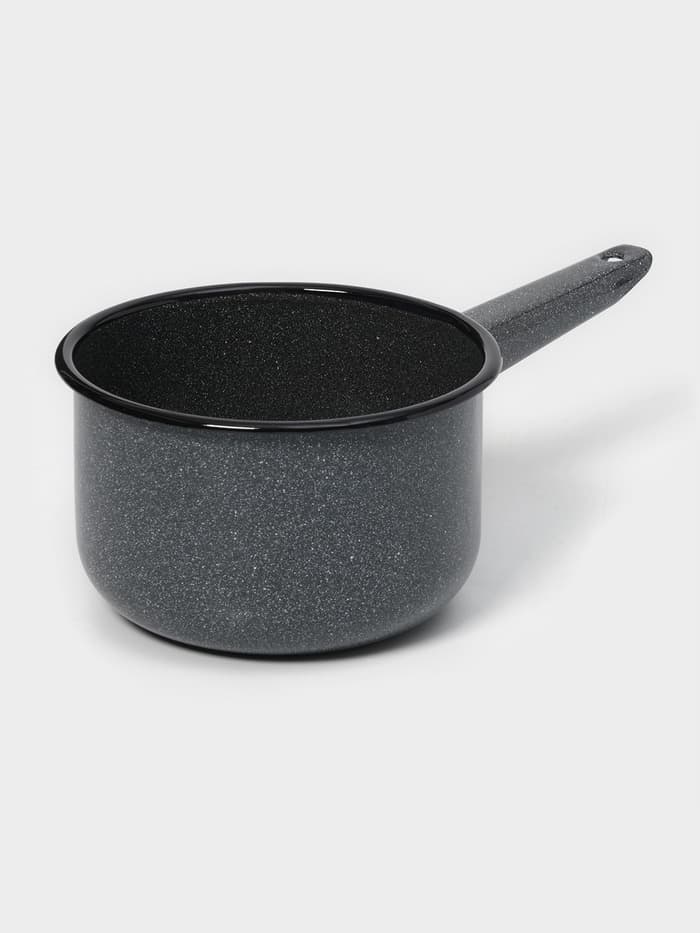 Ковш эмалированный цилиндрический, 1.5 л, МИКС