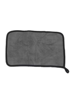 Тряпка для мытья автомобиля, CARTAGE, микрофибра, 400 г/м², 20×30 cм, желто-серая