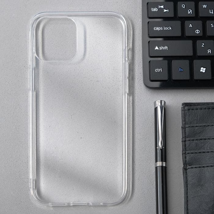 Чехол Innovation для Apple iPhone 12 Pro Max, силиконовый, прозрачный