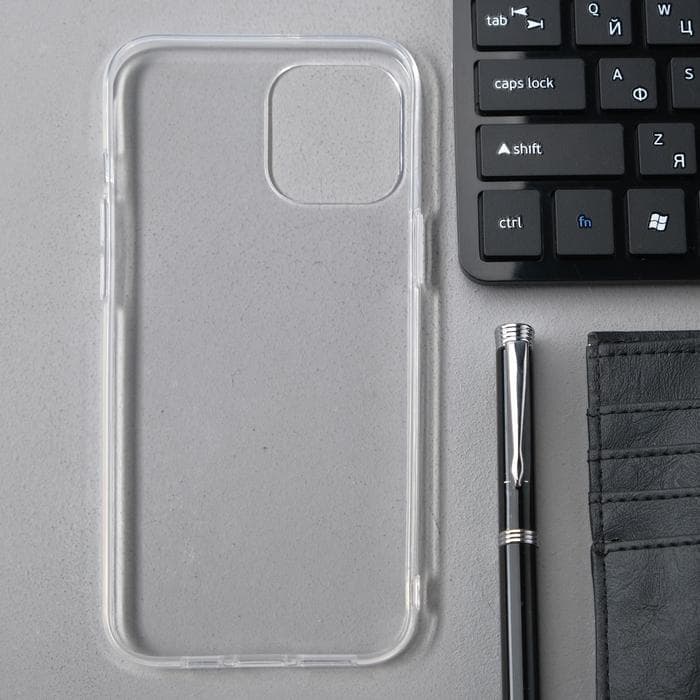 Чехол Innovation для Apple iPhone 12 Pro Max, силиконовый, прозрачный