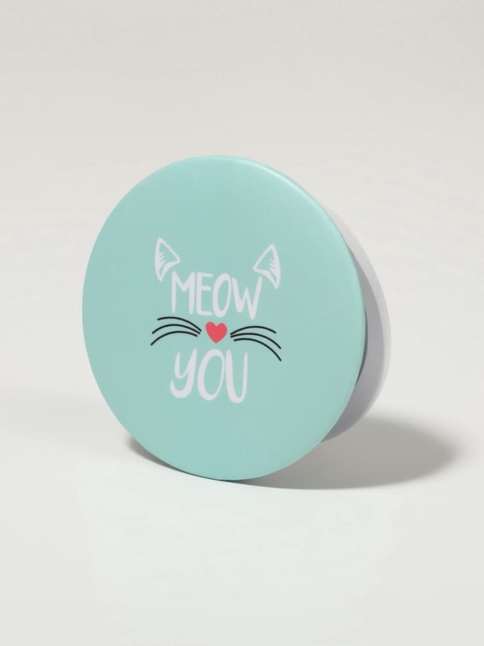 Зеркало складное «Кис-кис», d=7.5 см, МИКС