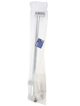 Душевая стойка ZEIN H01, с пластиковой прозрачной мыльницей и крепежом, хром