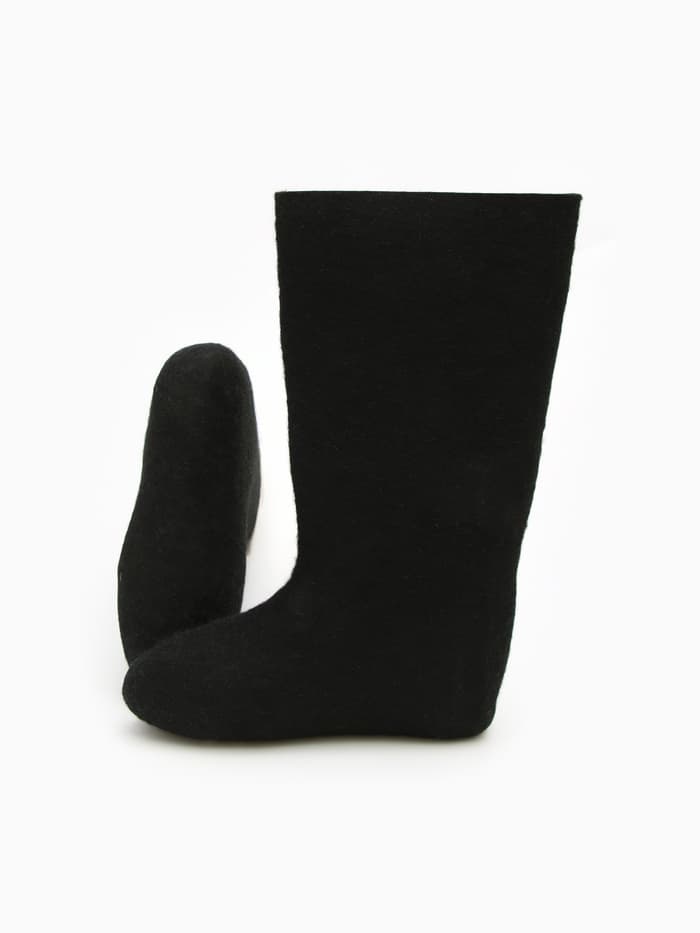 Валенки мужские, размер 44 (32), чёрные