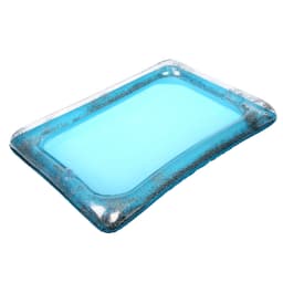 Надувная песочница с блёстками, 60×45 см, цвет голубой