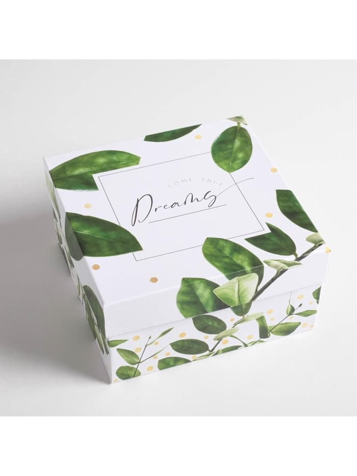 Набор коробок 5 в 1, упаковка подарочная, «Тропический», 14×14×8‒22×22×12 см