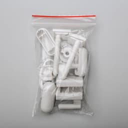 Сиденье для унитаза «Декор. Капли», 44.5×37.5 см, с крышкой, белое