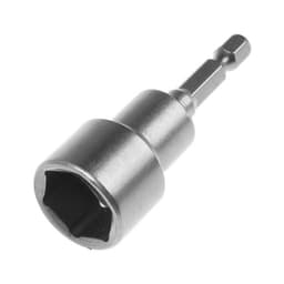 Бита с торцевой головкой ТУНДРА, сталь CrV, магнит, 17×65 мм