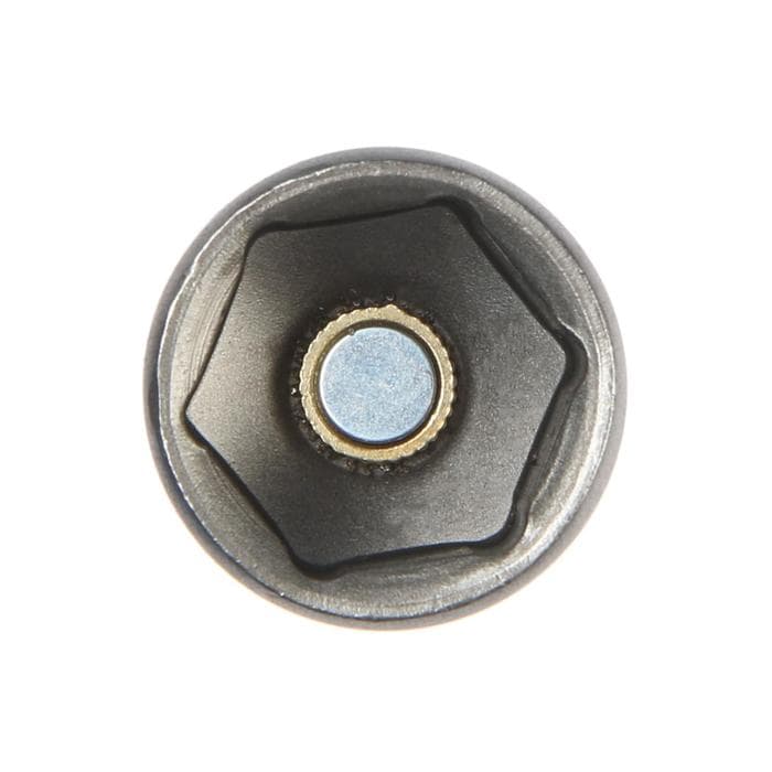 Бита с торцевой головкой ТУНДРА, сталь CrV, магнит, 17×65 мм