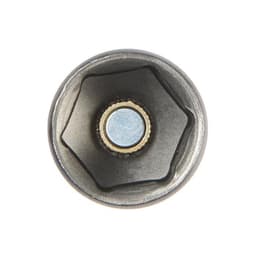 Бита с торцевой головкой ТУНДРА, сталь CrV, магнит, 17×65 мм